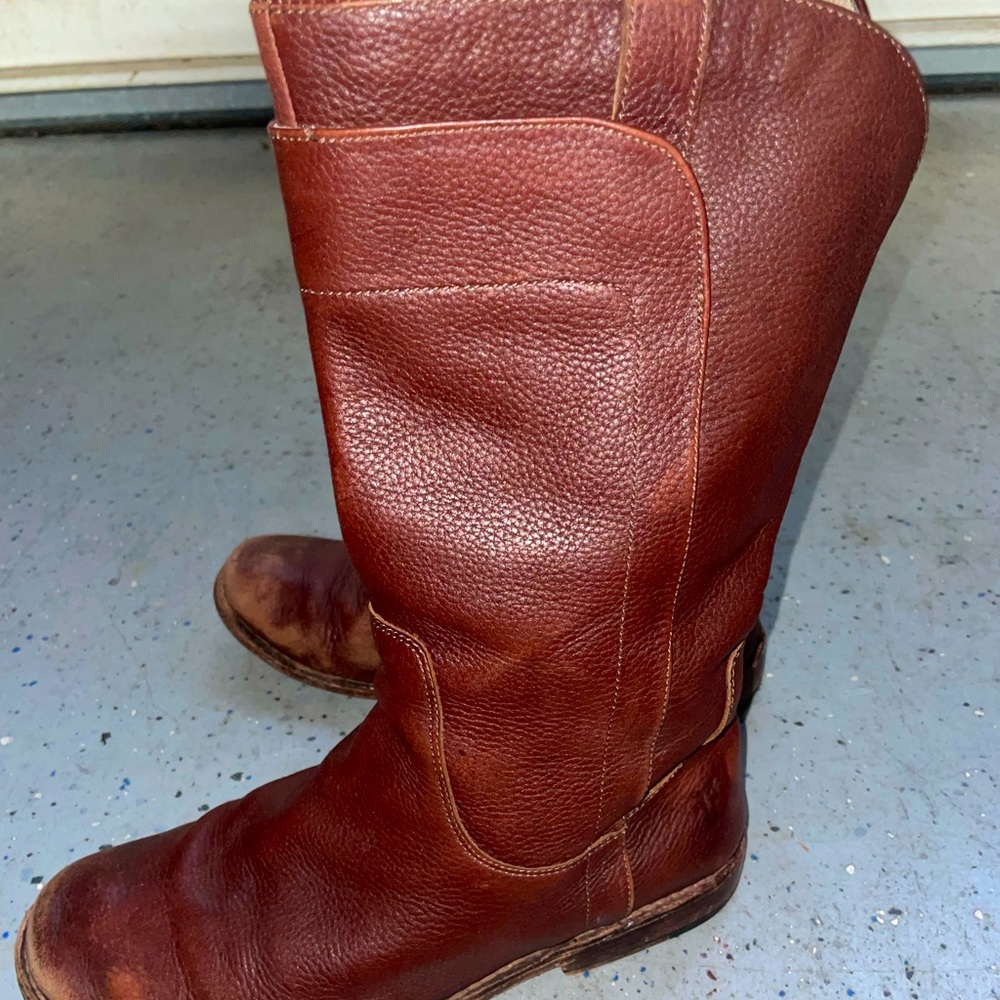 Girls youth size 4 Frye leather boots